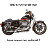 1987 sportster 1100 have one or two coilscoil