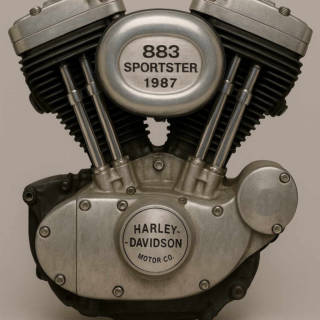 1987 sportster came with what engines