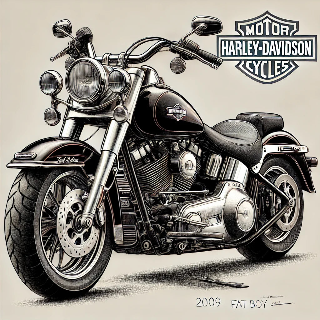 what model of battery for 2009 hd fat boy battery ?