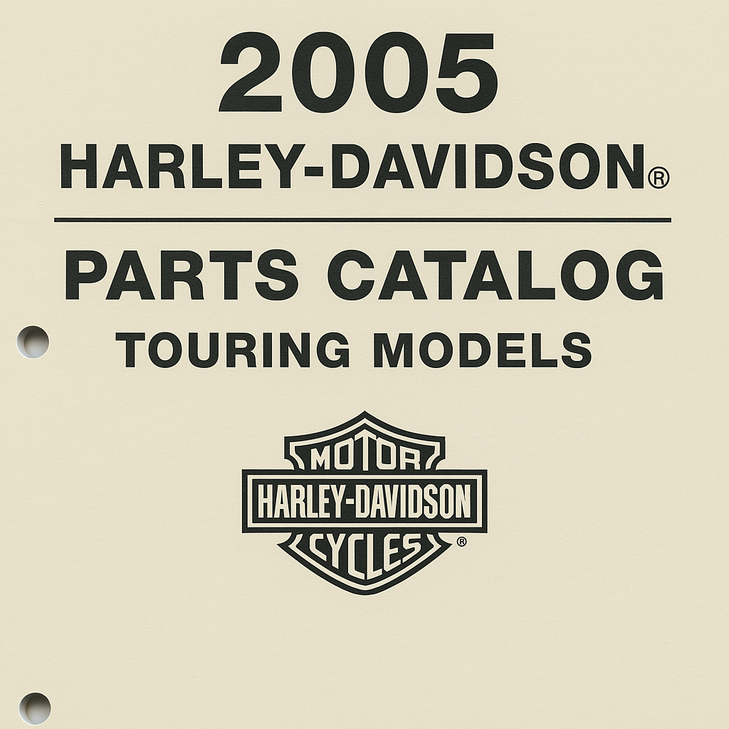 a 2005 electra glide parts manual