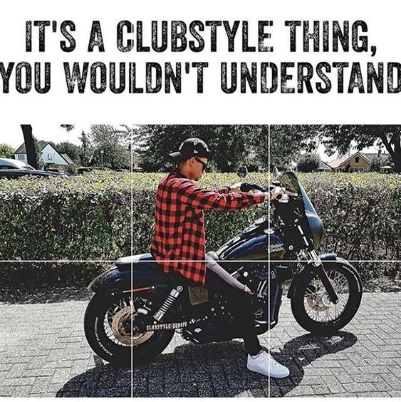 What is a club style Harley?