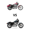 difference between sportster 1200c and 1200s