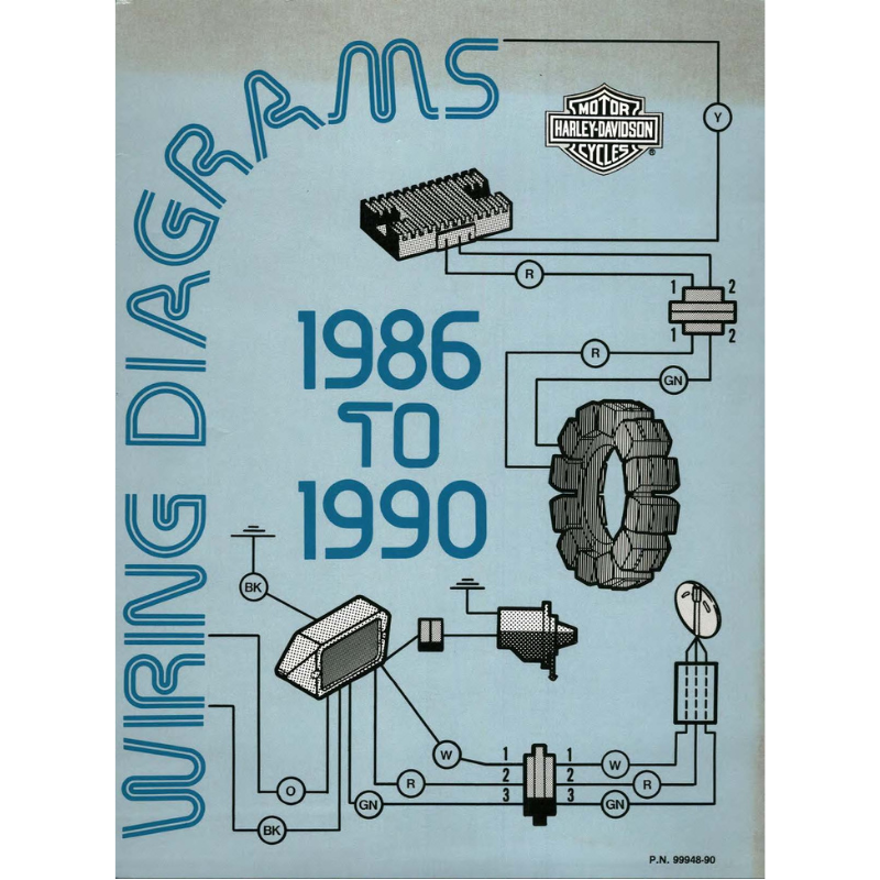 tachometer 1990 harley tach wiring diagram