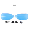 Harley Handlebar Wind Deflectors  blue