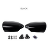 Harley Handlebar Wind Deflectors black