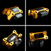 Adjustable Pullback Risers
