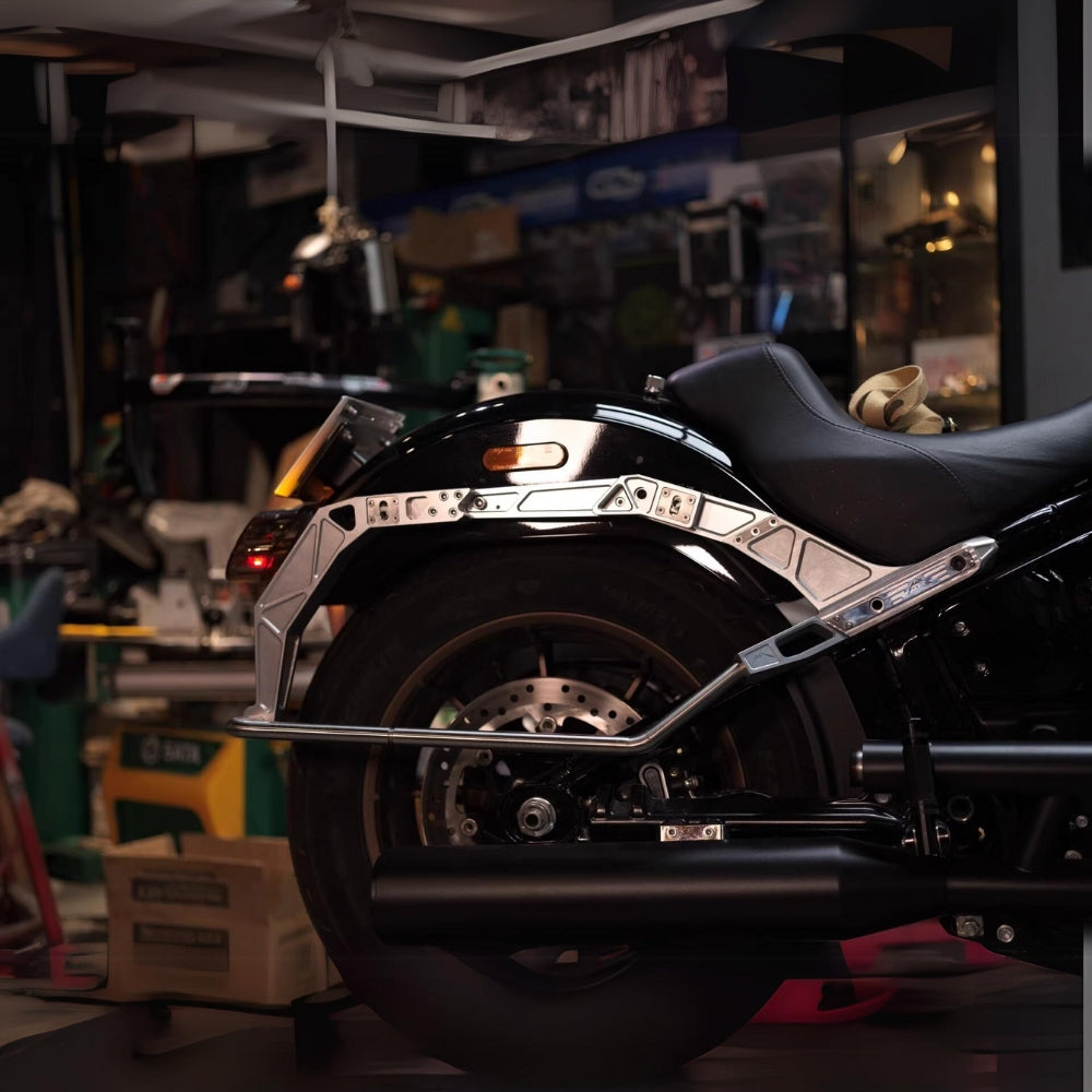 Rear Frame R70 SOFTAIL Rear Frame with LED – KAFEIN KUSTOMS