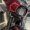 Harley Street Glide Honeycomb Headlight 