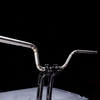 Custom 5-Inch Stainless Steel Mini Ape Handlebars for Harley Softail